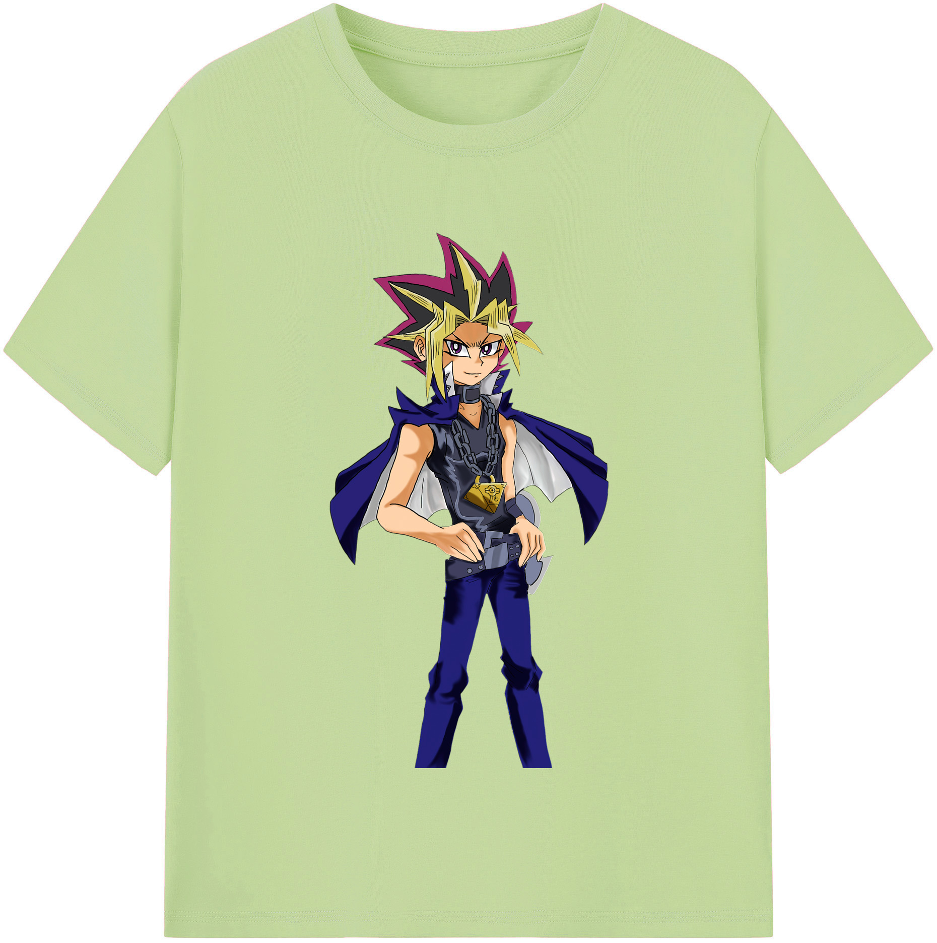 （画像用） 遊☆戯☆王 Yu-Gi-Oh! 綿100％半袖Tシャツ（フロントプリント）